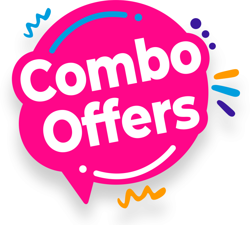Buy Our Exciting Combo Packages With the Best Offers!