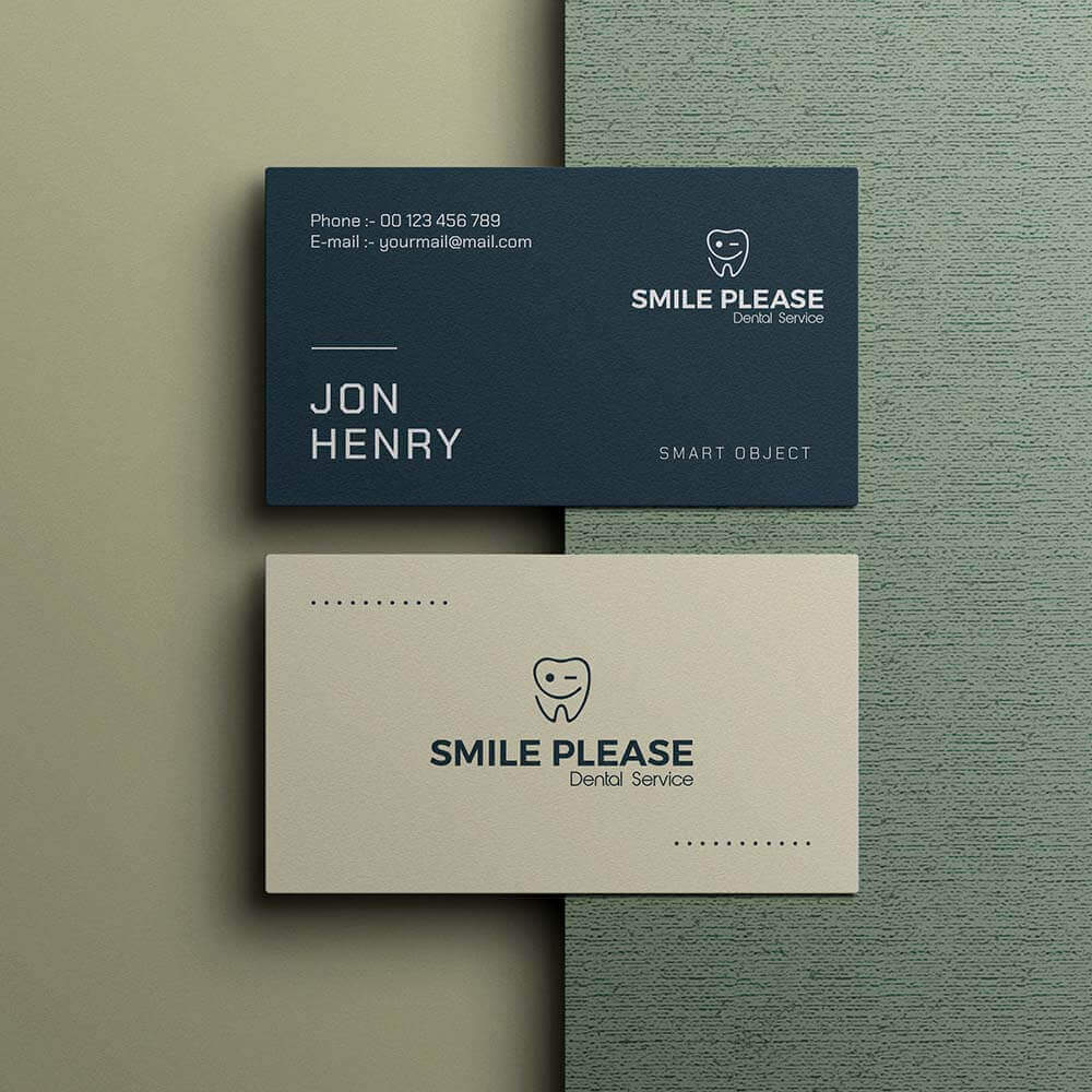 dental business cards ideas