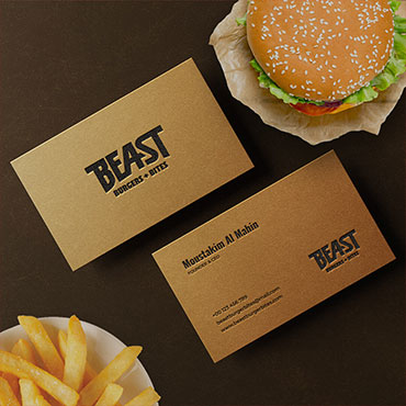 restaurant business card ideas