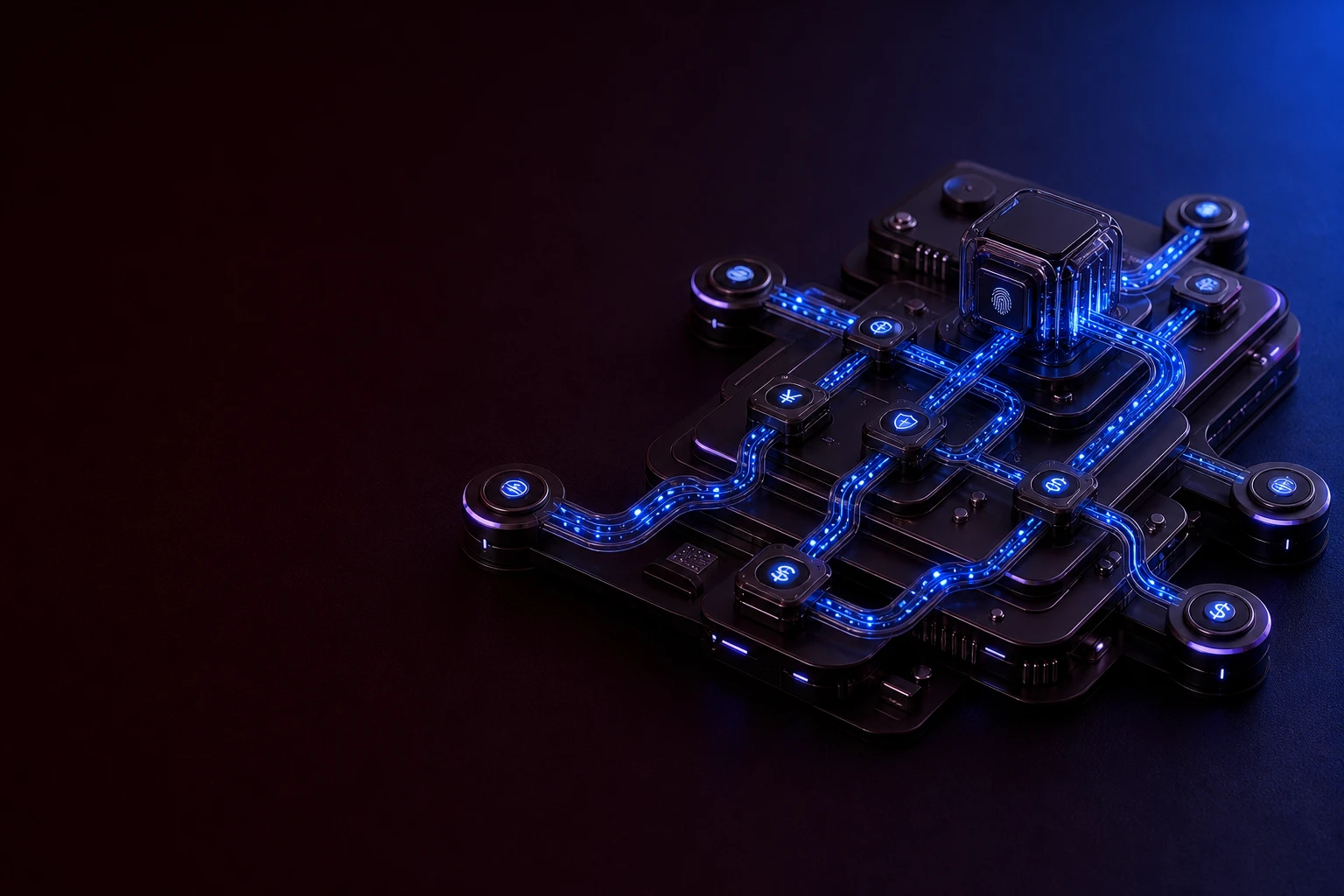 Cross-border payment routing module with luminous settlement rails