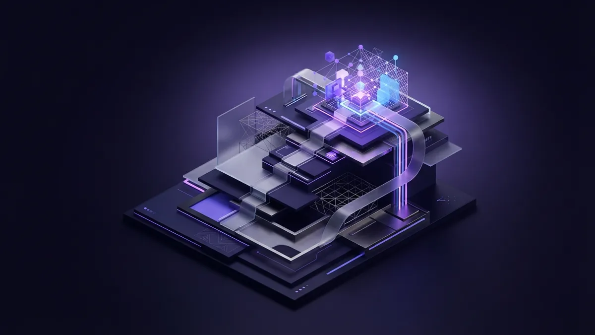 Steps to start digital marketing Abstract layered path representing the steps to start digital marketing