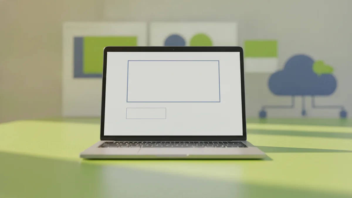 Why signatures matter Laptop scene suggesting professional email signature branding