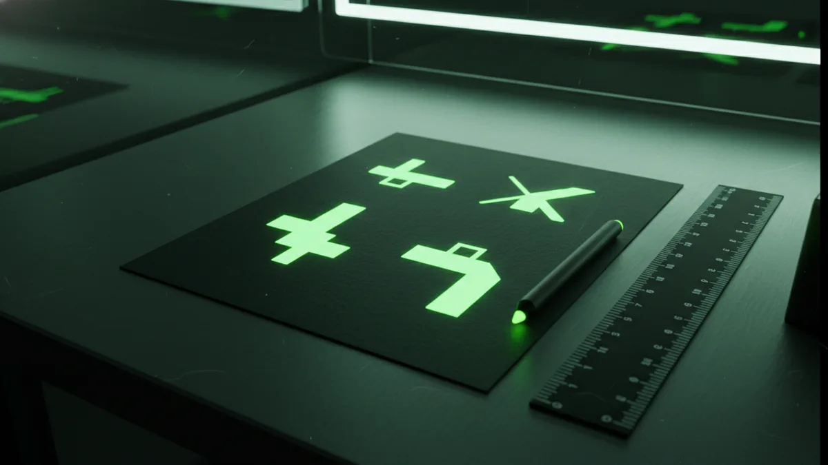 Legibility checks Testing logo legibility and simplifying details
