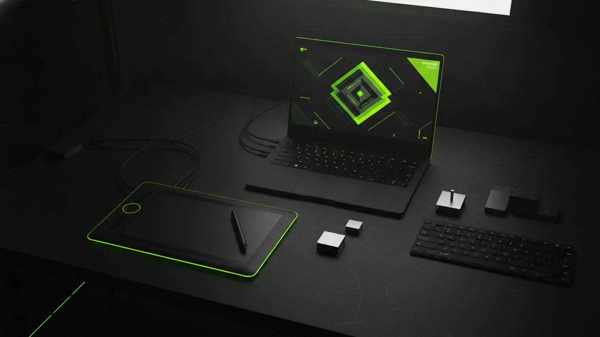 Photoshop mockup workflow Designer workspace preparing a logo mockup workflow in Photoshop