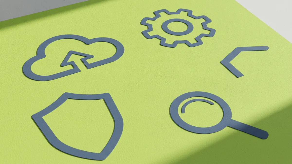 Designing for small PFP size Simplified icon shapes emphasizing readability at small sizes.