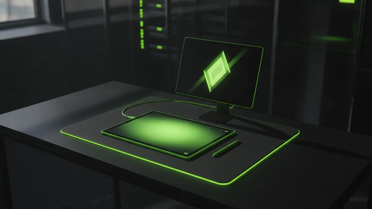 Creative workspace setup for efficient motion design workflows.
