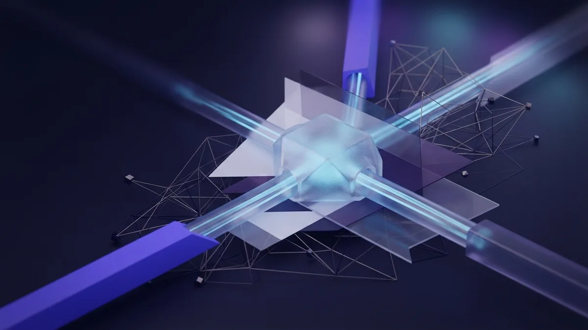 Converging digital channels representing lead generation marketing strategies