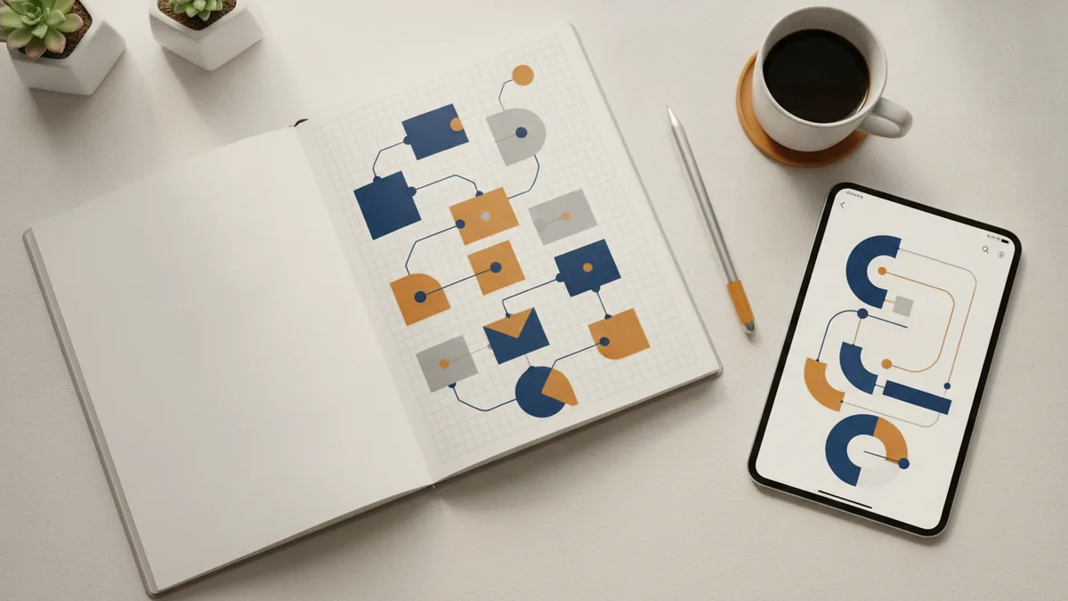 Start with the app idea Planning and defining goals for a new mobile app project.