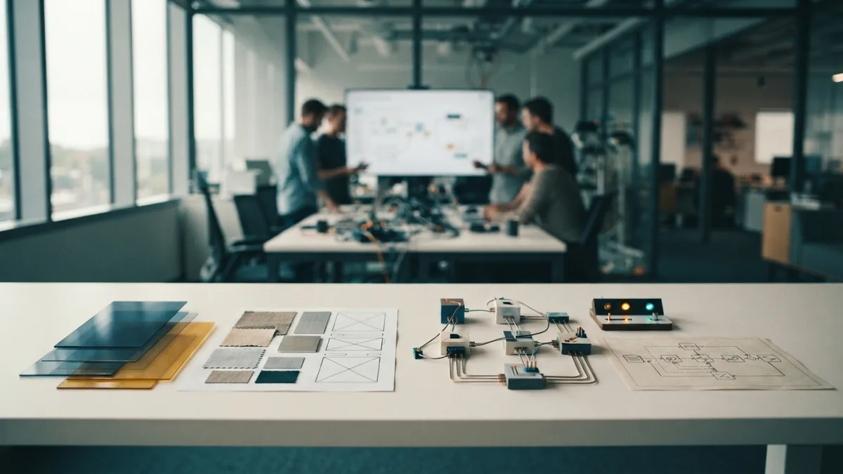 UI and UX differences Side-by-side interface screens showing visual design and user flow concepts